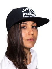 FUCKING & PERFECT CAP snap-back BLACK U
