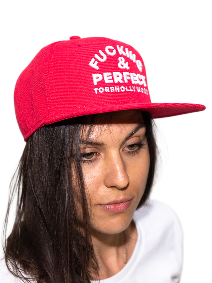 FUCKING & PERFECT CAP snap-back BLACK U